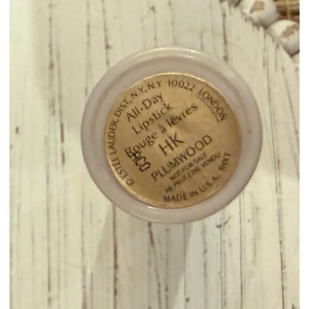Estee Lauder All Day Lipstick Full Size HK PLUMWOOD RARE New Rare‎ Hard To Find